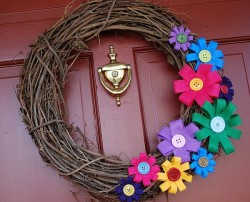 felt flowers