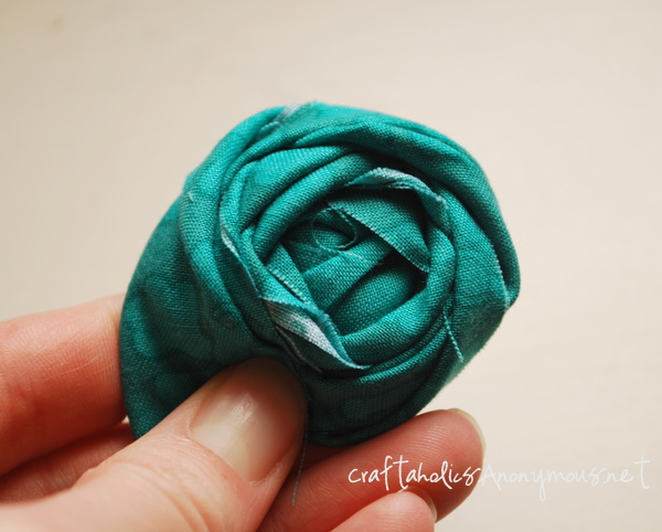 DIY Fabric Rosette  How to Make Fabric Rosettes