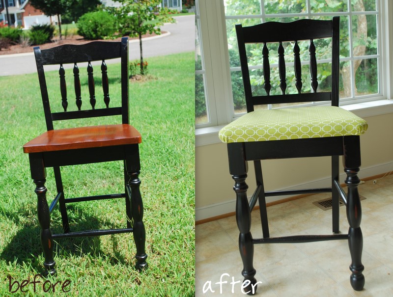 How To Upholster A Kitchen Chair