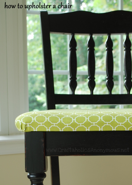 How To Upholster Dining Room Chairs Tutorial