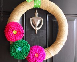 spring wreaths spring wreath