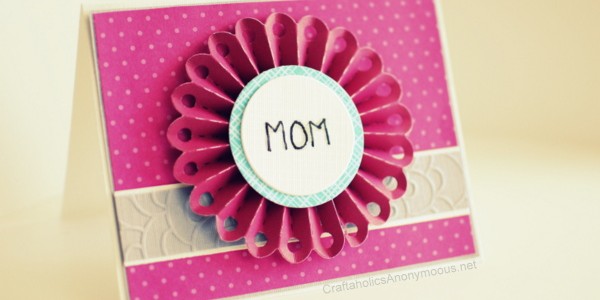 handmade mother's day card