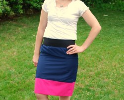 color block skirt color block skirt