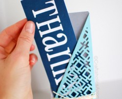 handmade pocket card pocket card