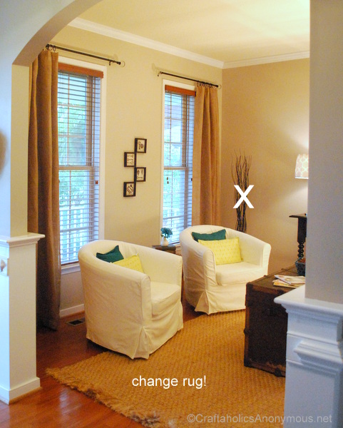 Craftaholics Anonymous Burlap Curtains