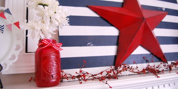 how to paint a mason jar