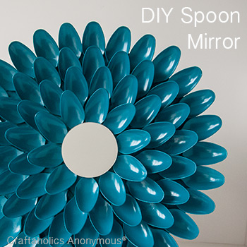 Craft Ideas Mirrors on Easy To Make Spoon Mirror Tutorial  Costs Only A Few Dollars To Make