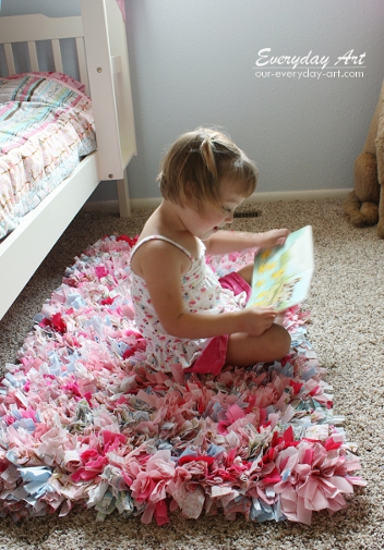 how to make rag rugs