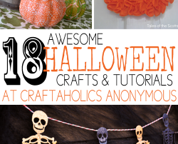 halloween crafts collage