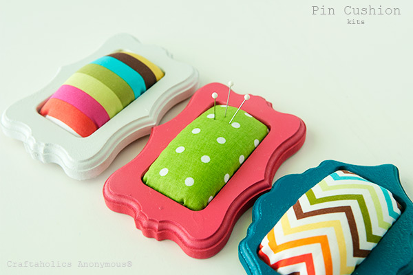 Craftaholics Anonymous®  Adorable Pin Cushion Tutorial + Kits!