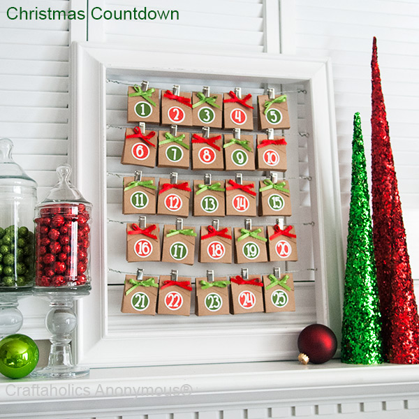 Christmas Candy Calendar