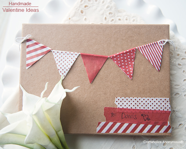 Craftaholics Anonymous®  Handmade Valentine Ideas using Washi Tape