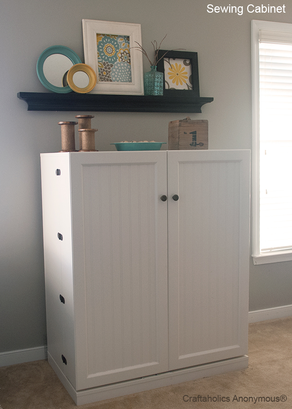 Craftaholics Anonymous Sewing Cabinet