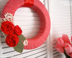 valentine wreath