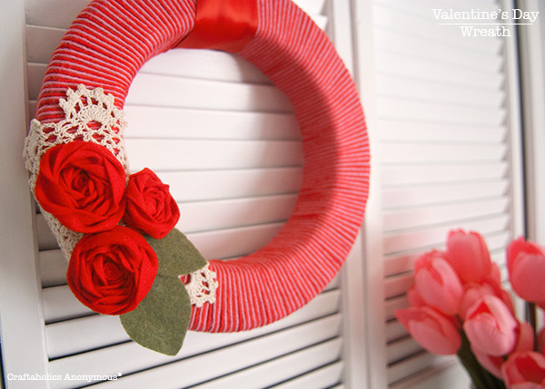 valentine wreath