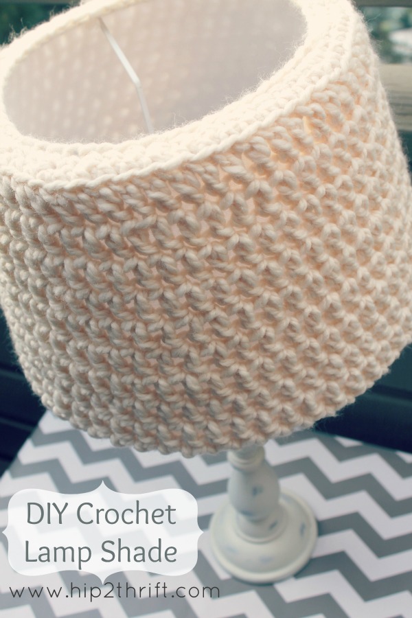 Easy Crochet Boho Lampshade 