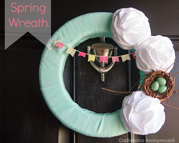 easter spring wreath