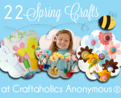 Round up of fun spring crafts for all ages