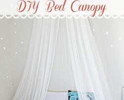 How to make a bed canopy
