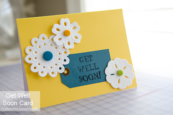 The Card Connection GET WELL SOON Self Adhesive for Scrapbooking Card Making 