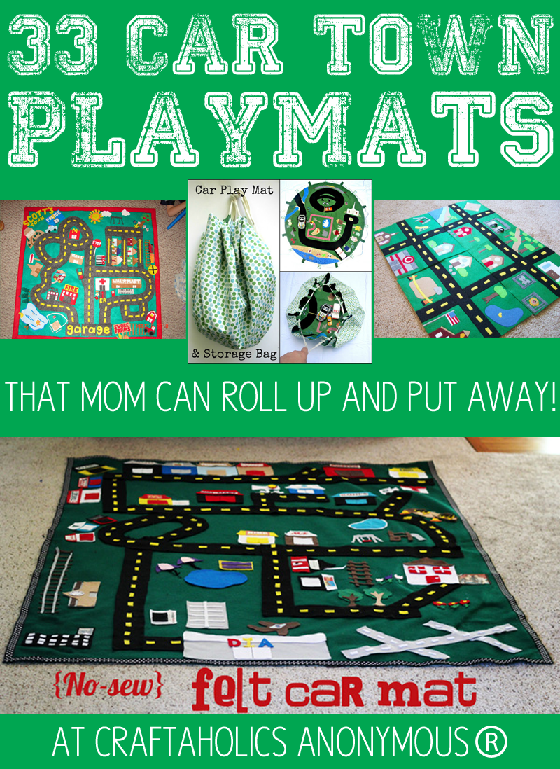 Craftaholics Anonymous 33 Play Car Mat Ideas