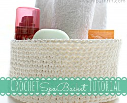 How to Crochet a Basket - perfect last minute Mother's Day gift!