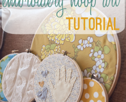 applique embroidery hoop art tutorial