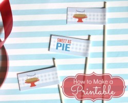 how to make a printable