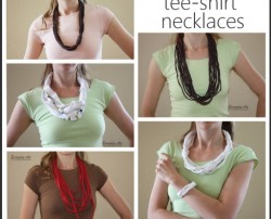 t-shirt necklace tutorial