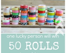 washi tape giveaway
