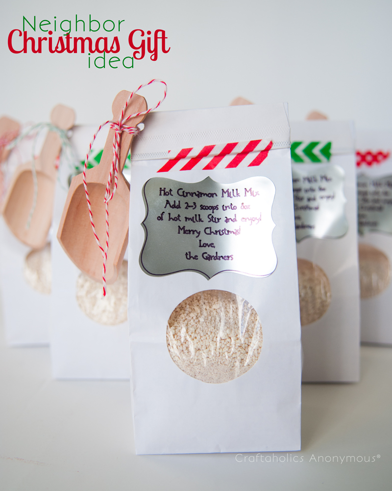 Cute, Easy Neighbor Christmas Gifts {Printable Tags!} - It's