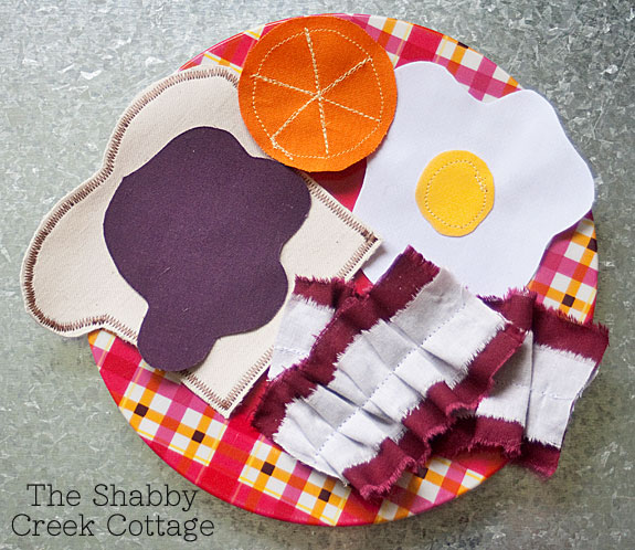 diy felt play food