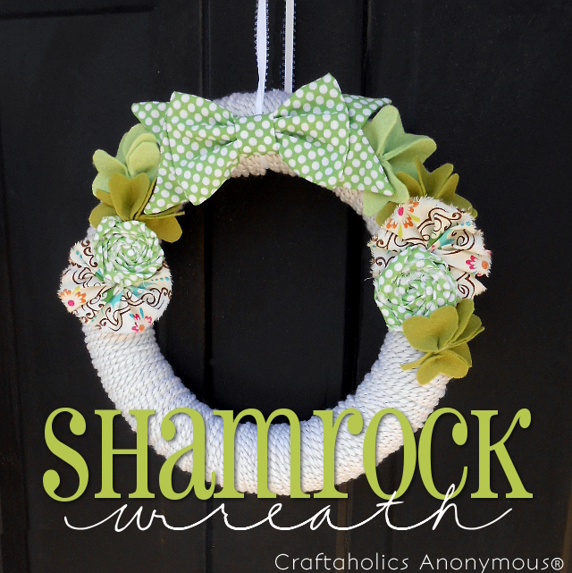 shamrock wreath