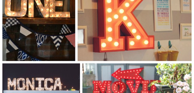 how to make marquee lights