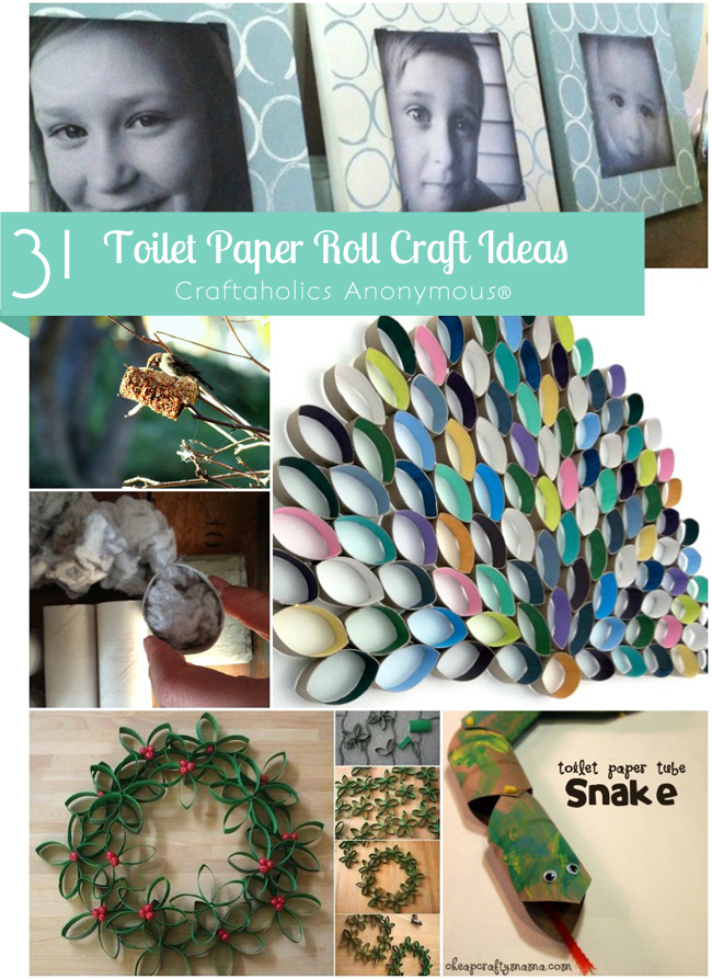 Craftaholics Anonymous® | Toilet Paper Roll Crafts