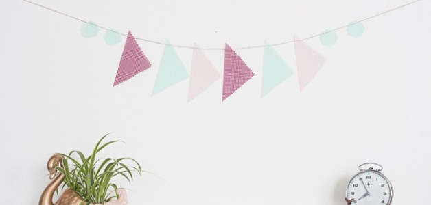Spring Geometric Banner