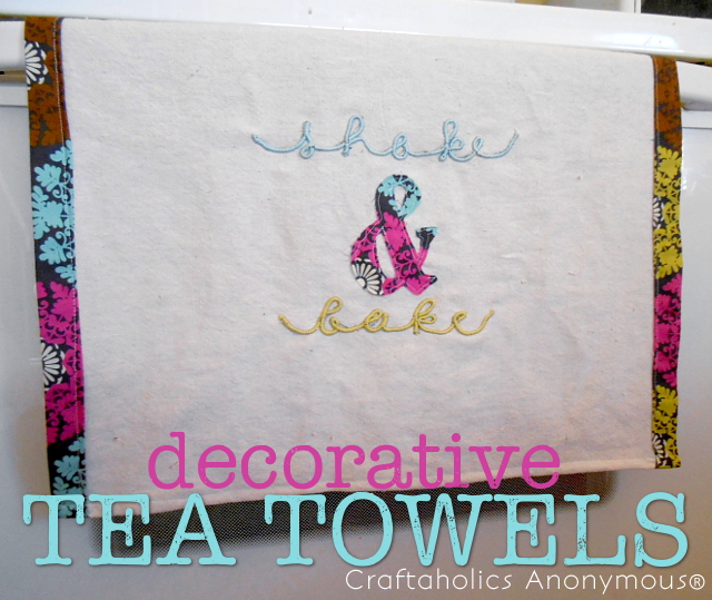 Linen Tea Towel Set of 2, Farmhouse Kitchen Towels, Decorative