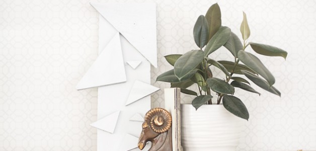 DIY Modern geometric art
