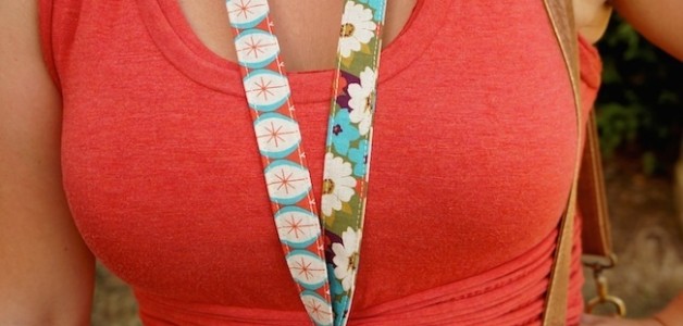 how to sew a key lanyard