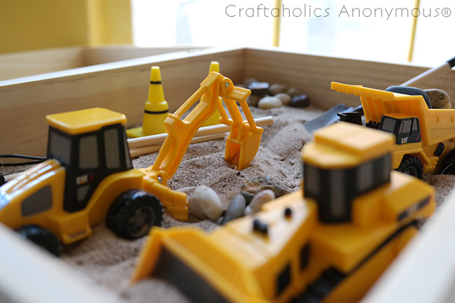 sandbox construction toys