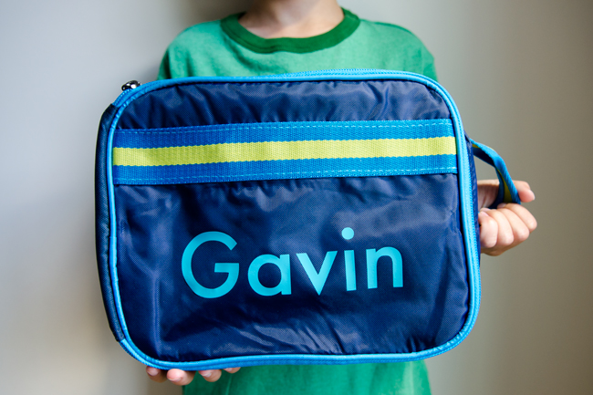 Monogrammed or Personalized Packit Lunch Box for Kids 