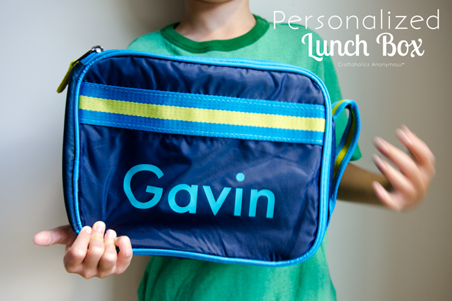 Monogrammed or Personalized Packit Lunch Box for Kids 