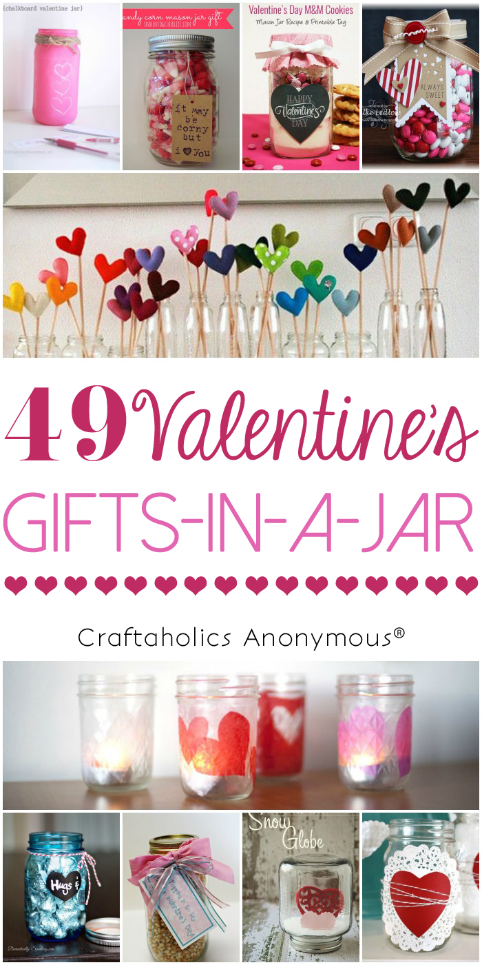 mason jar valentine crafts