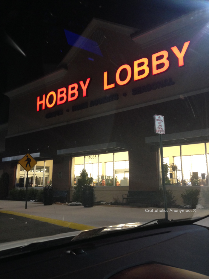 Craftaholics Anonymous® | 12 Reasons Your Wife Spends too much at Hobby  Lobby