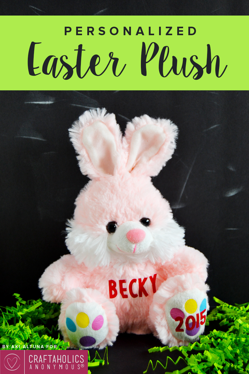 dollar tree easter bunny plush