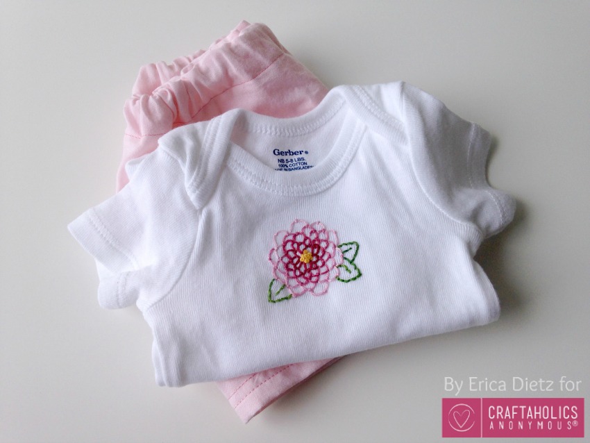 embroidered baby clothes