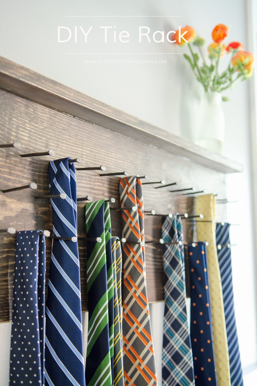 tie organizer ideas