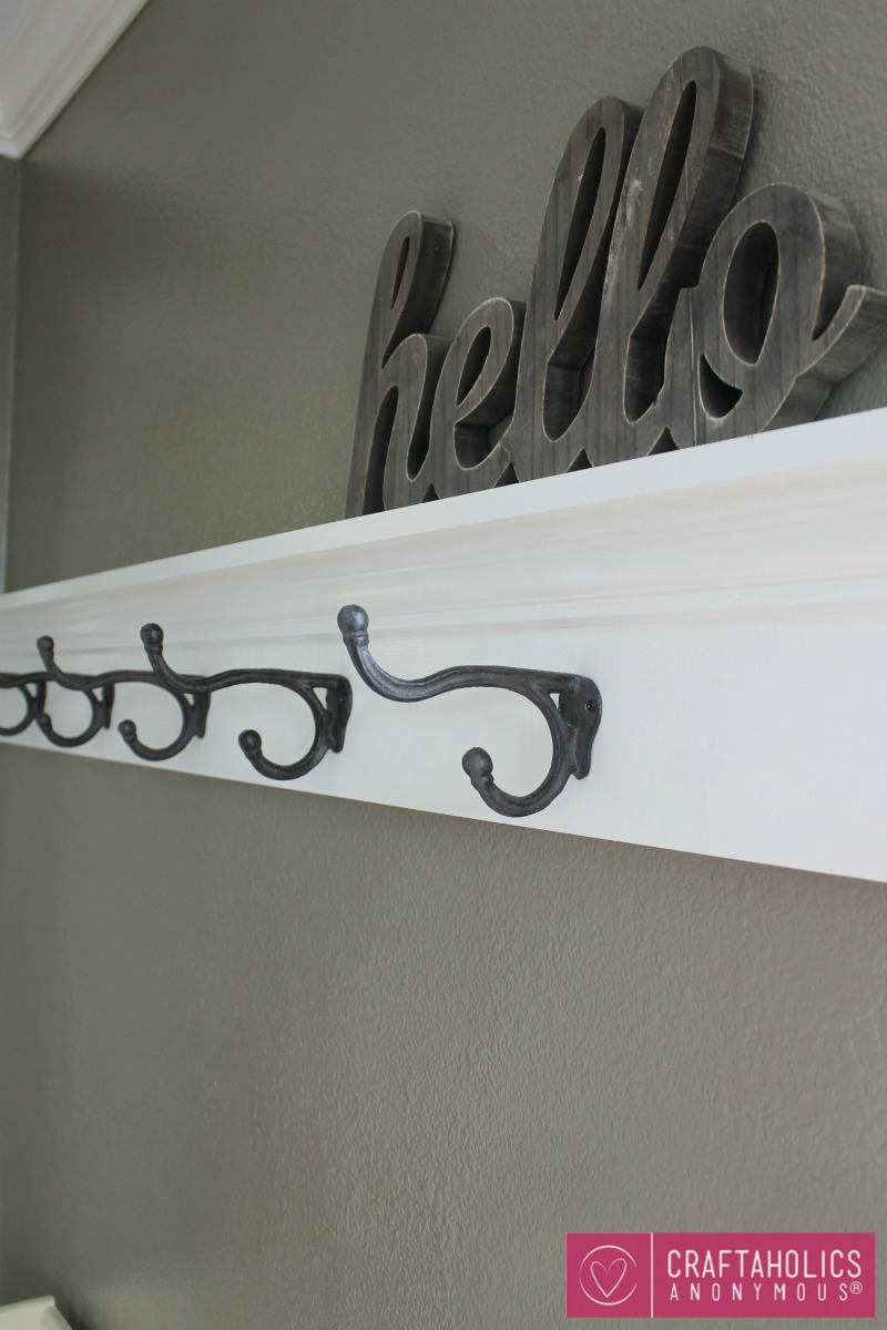 Craftaholics Anonymous Diy Shelf And Coat Rack