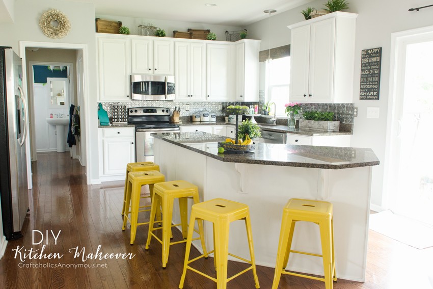 Craftaholics Anonymous How To Paint Kitchen Cabinets With Chalk