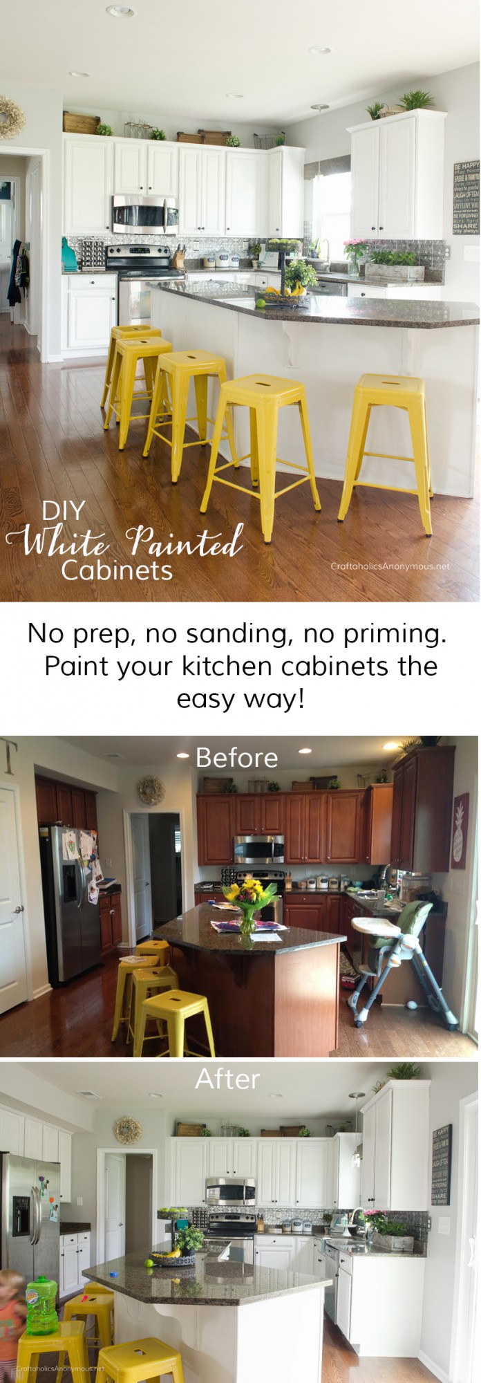 Craftaholics Anonymous How To Paint Kitchen Cabinets With Chalk Paint
